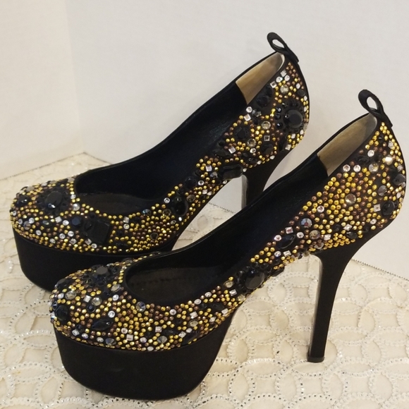 Dolce & Gabbana jewel platform pumps - Picture 1 of 8
